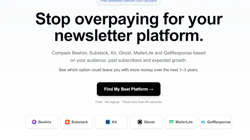 NewsletterFit screenshot 1