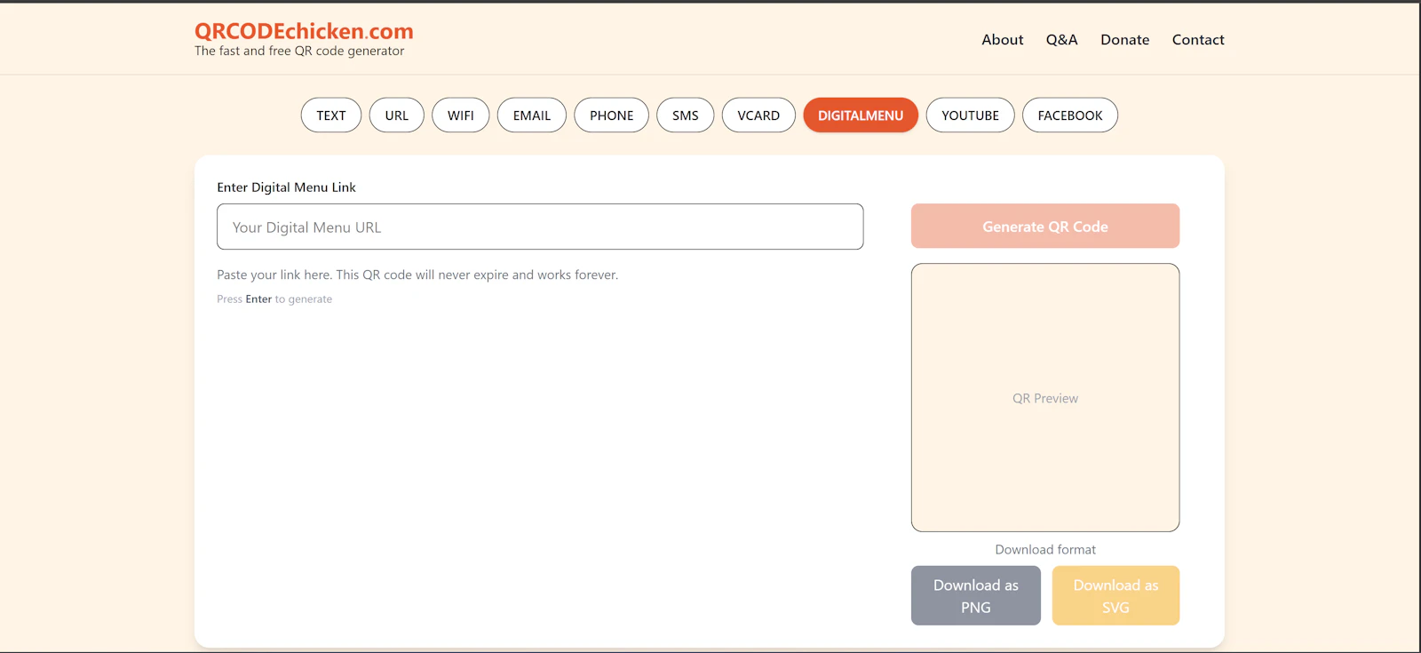QRCodeChicken screenshot 2