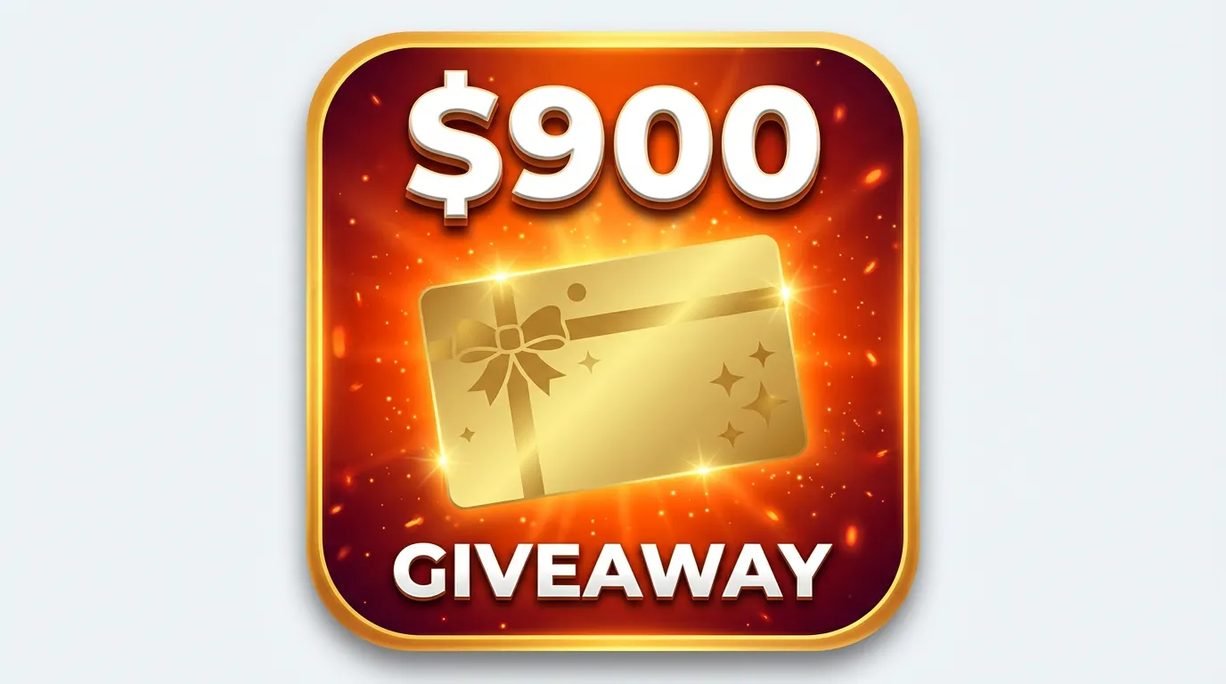$900 Gift Card Winner Announced November