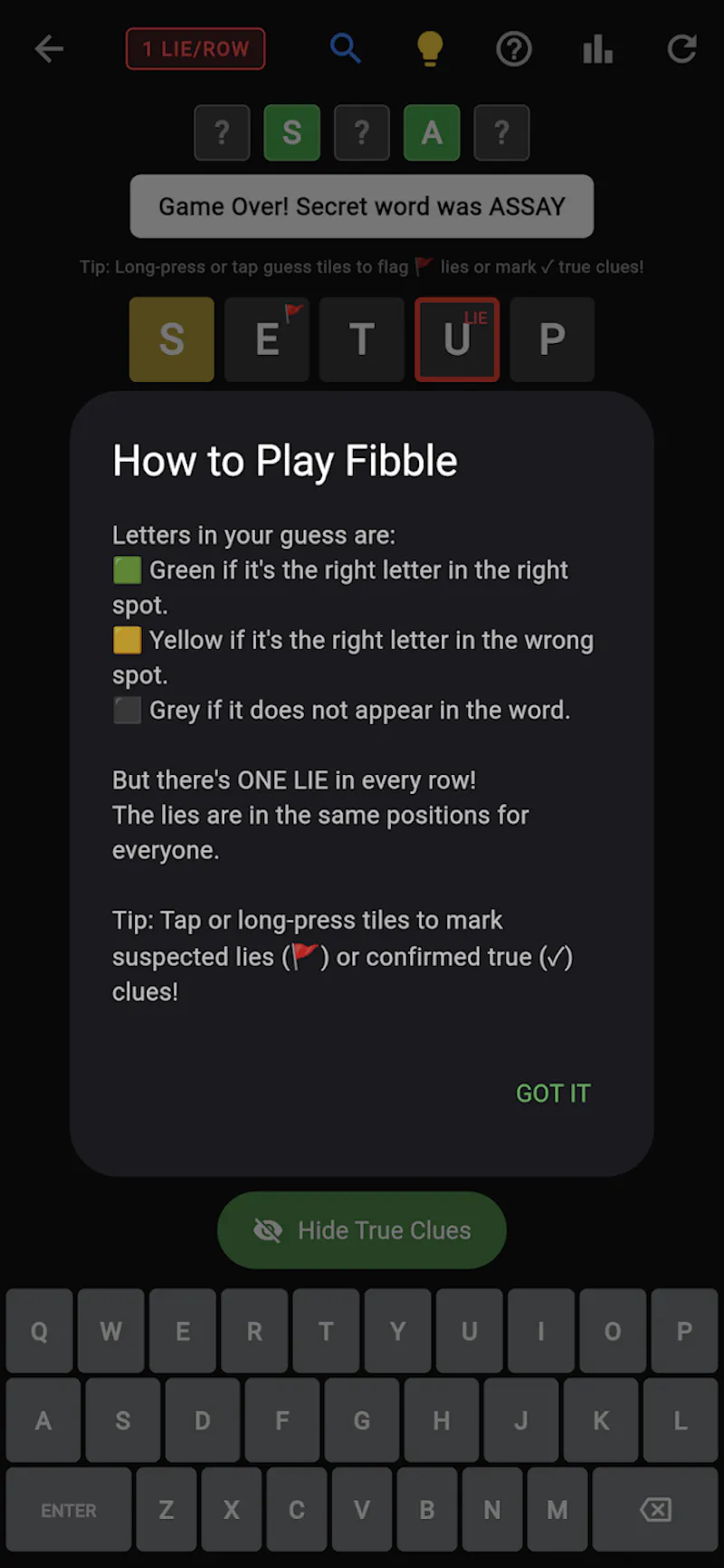FIBBLIX screenshot 3