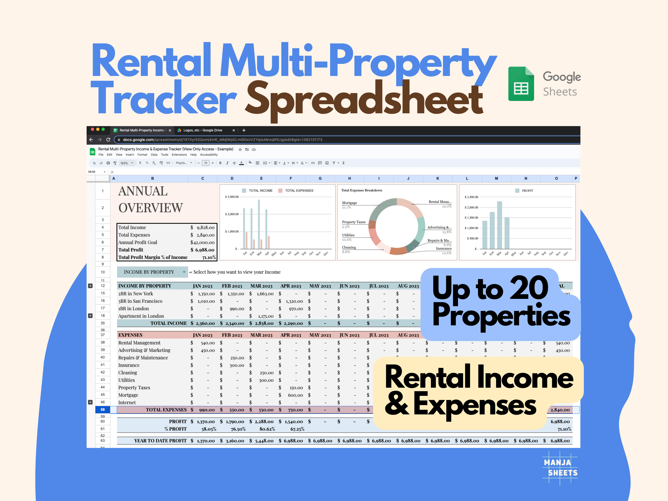 Rental Income and Expense Worksheet media 1