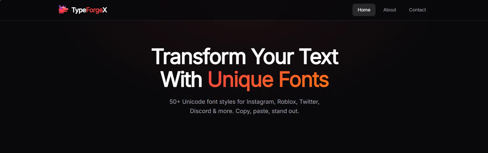 TypeForgeX gallery image