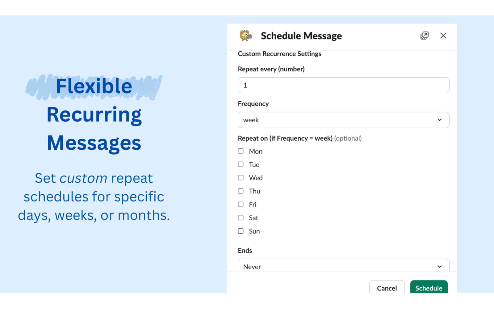 Schedule Message gallery image