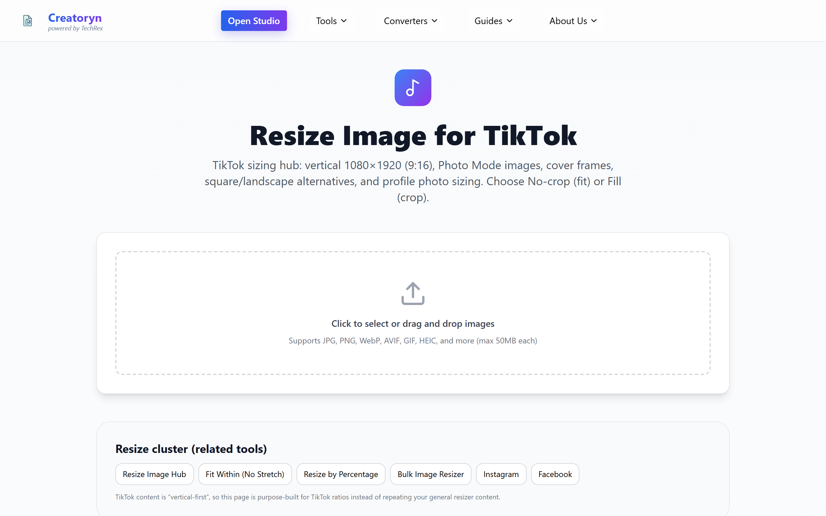 Creatoryn - Screenshot 4 showing product features and functionality