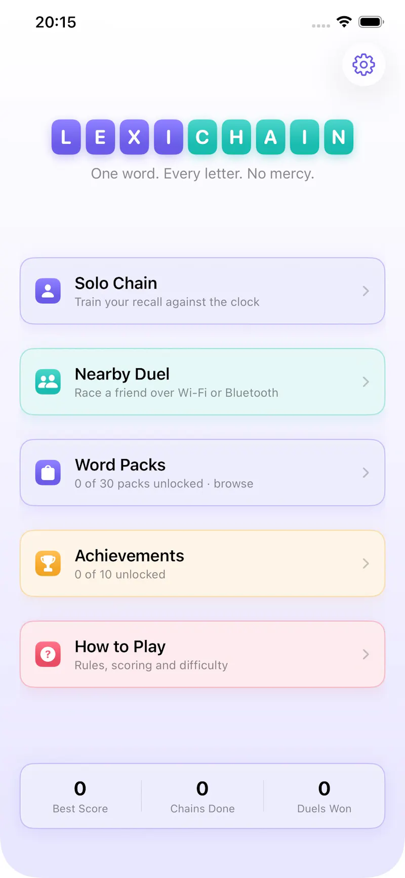 LexiChain screenshot 1