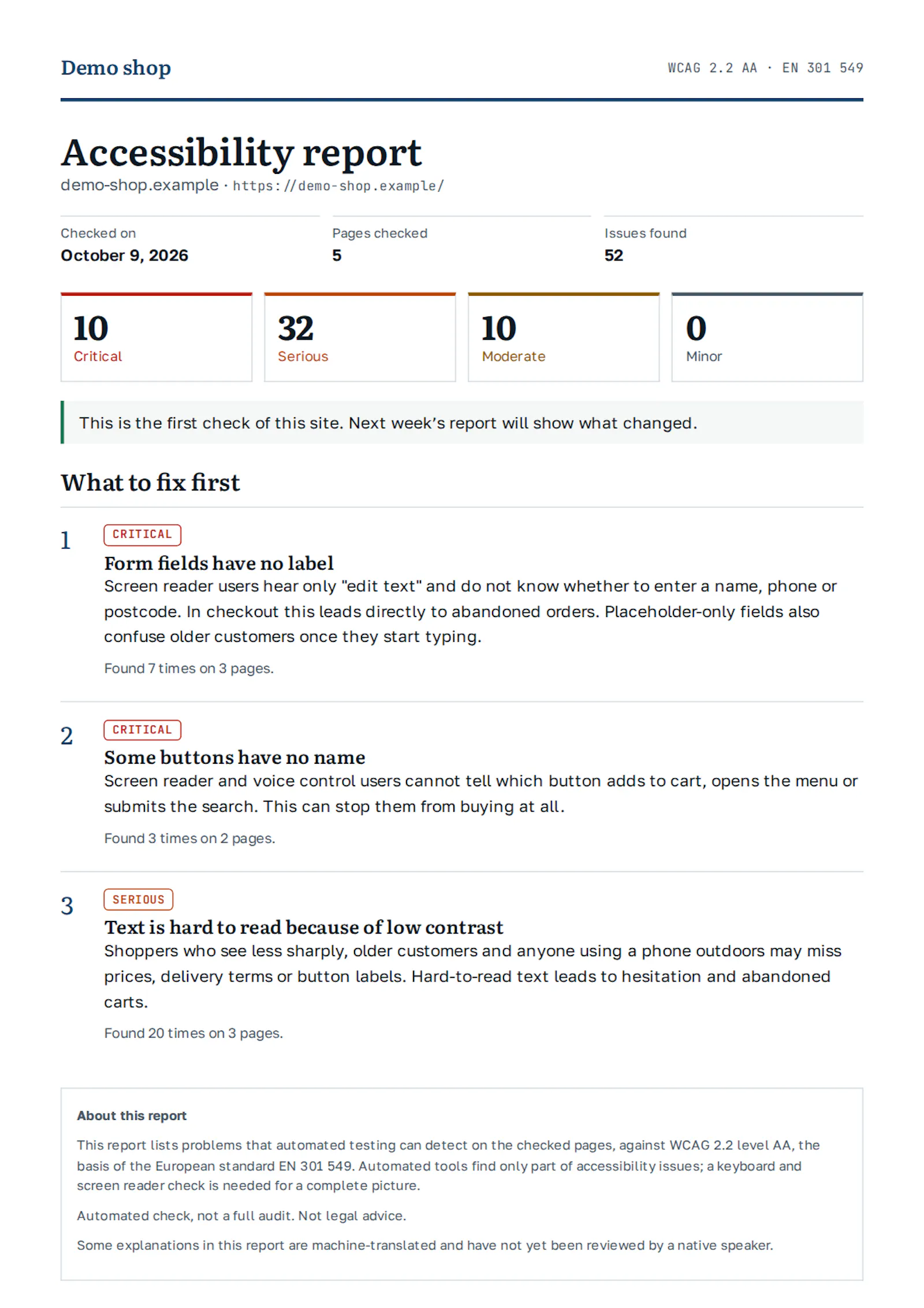 Pandus Accessibility Checker screenshot 4