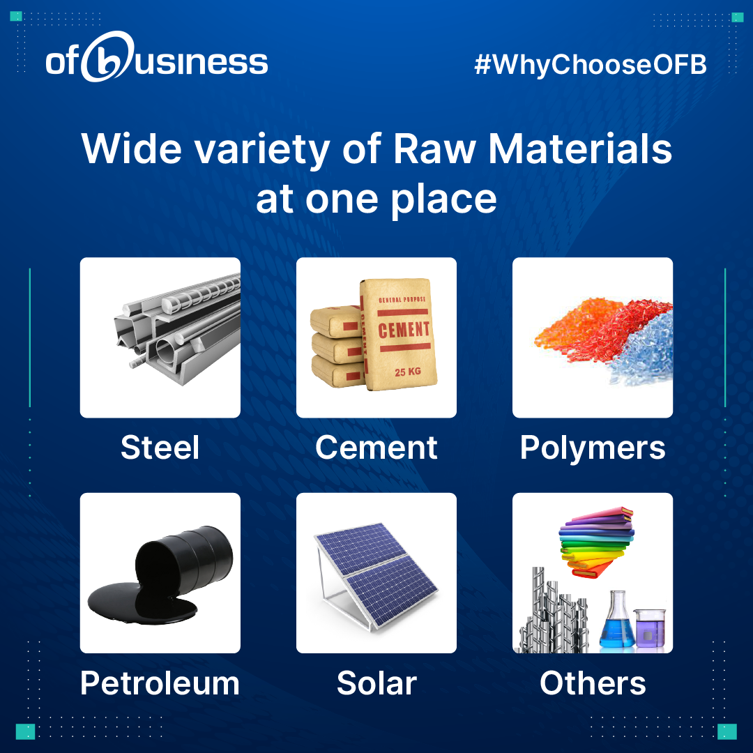 Buy Raw Materials Online with OfBusiness
