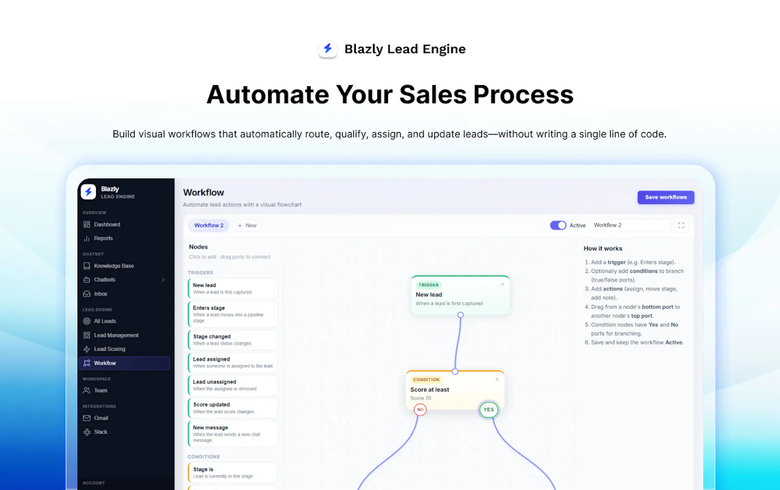Blazly Lead Engine screenshot 8