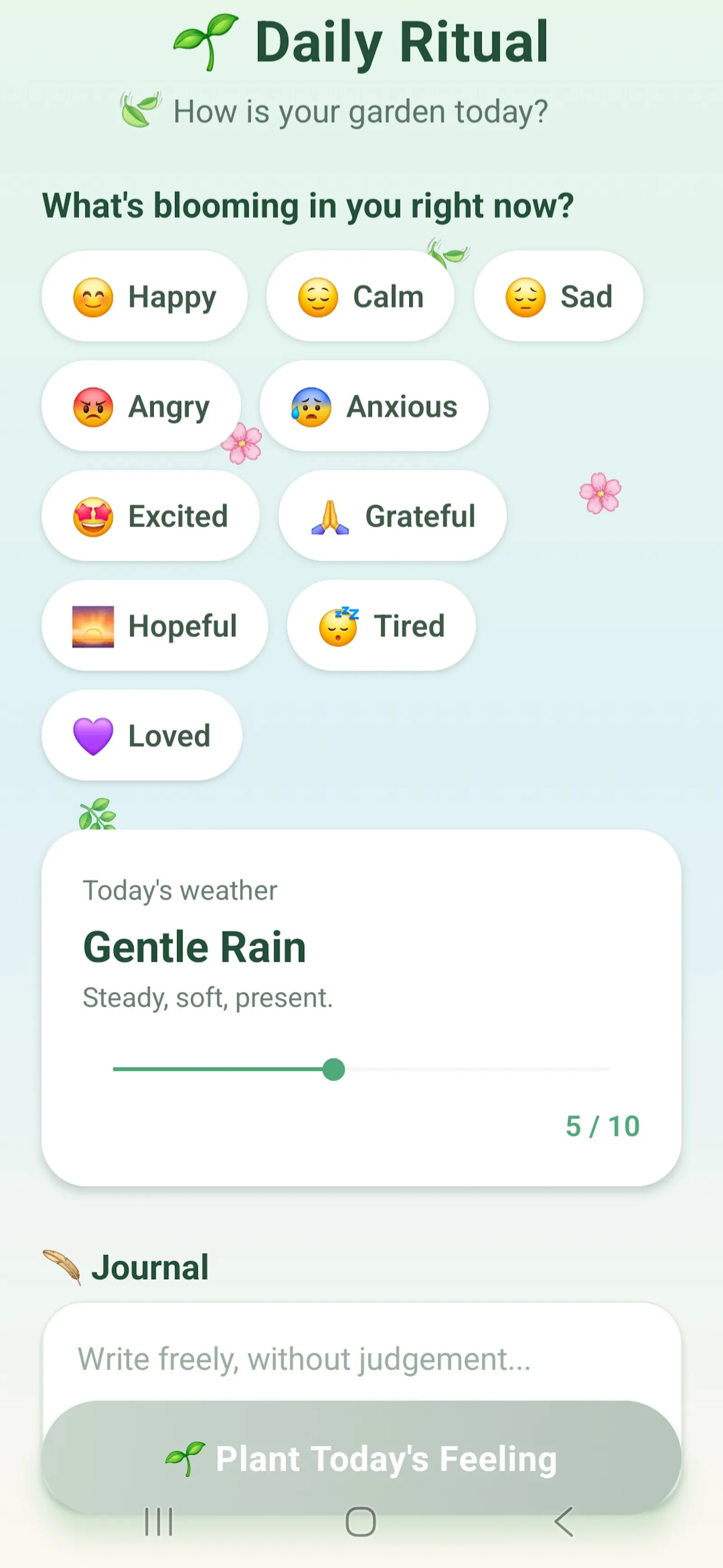 Mood Garden  screenshot 5