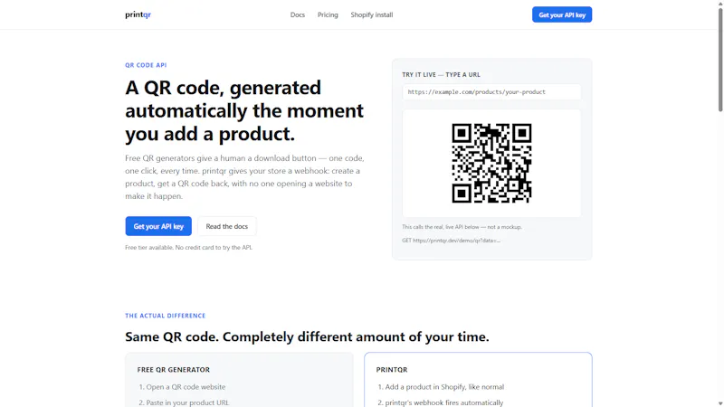 printqr screenshot 3