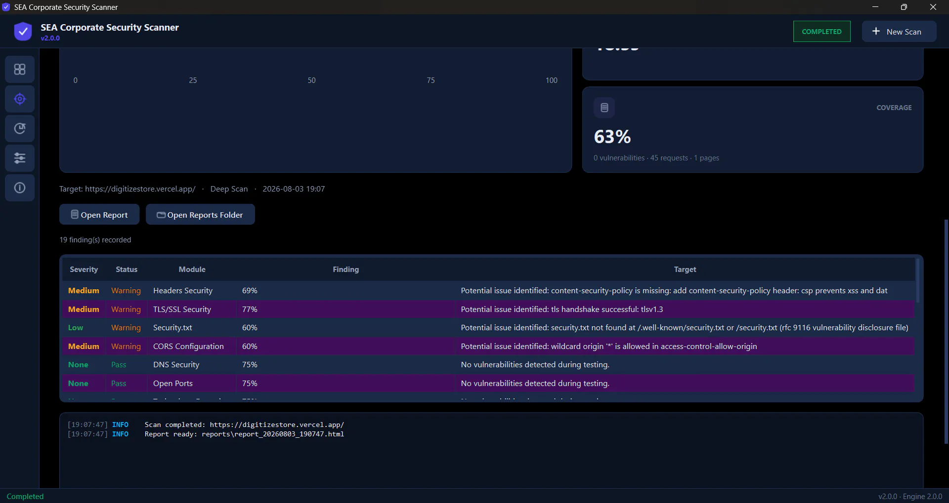 SEA Security Tool gallery image