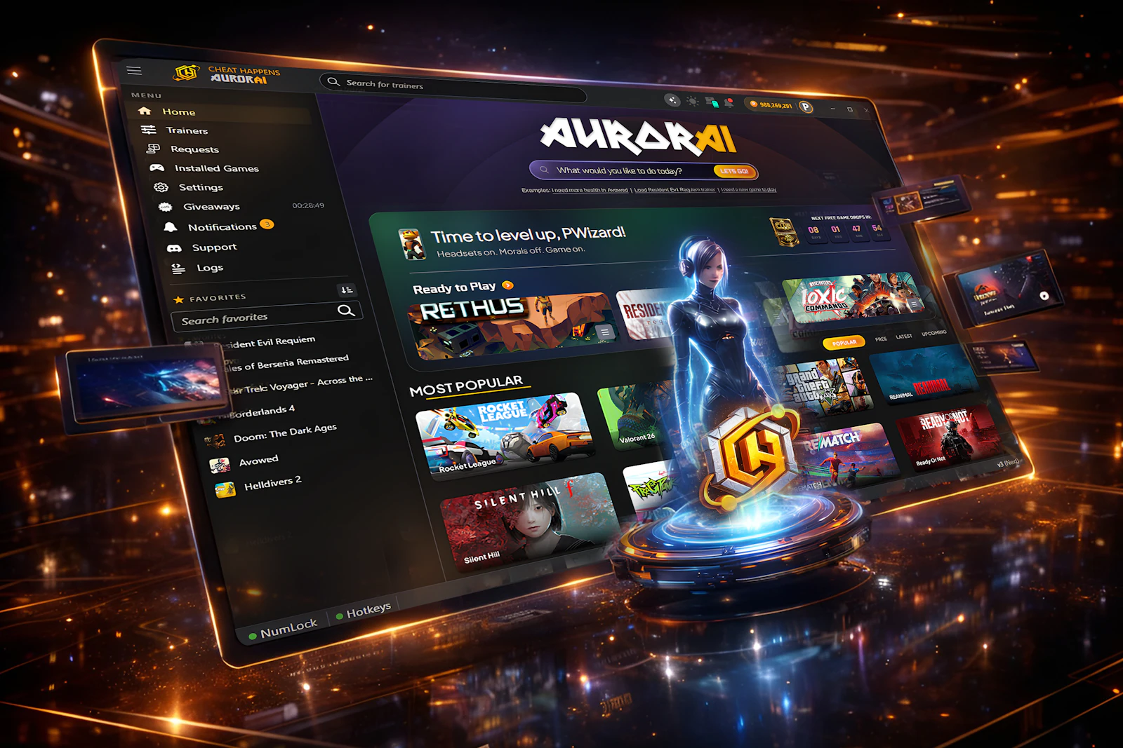 Cheat Happens AurorAI screenshot 2