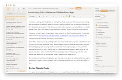 Quill — Native WordPress App for macOS