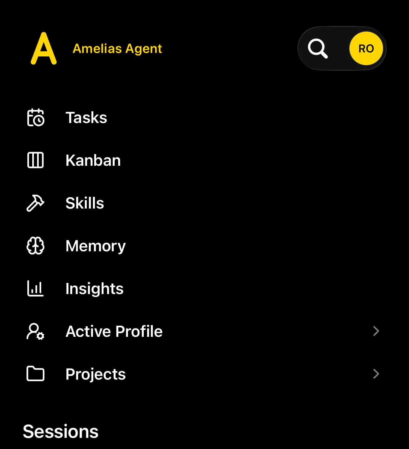 Amelias Agent — AI Brain & Superpowers screenshot 3