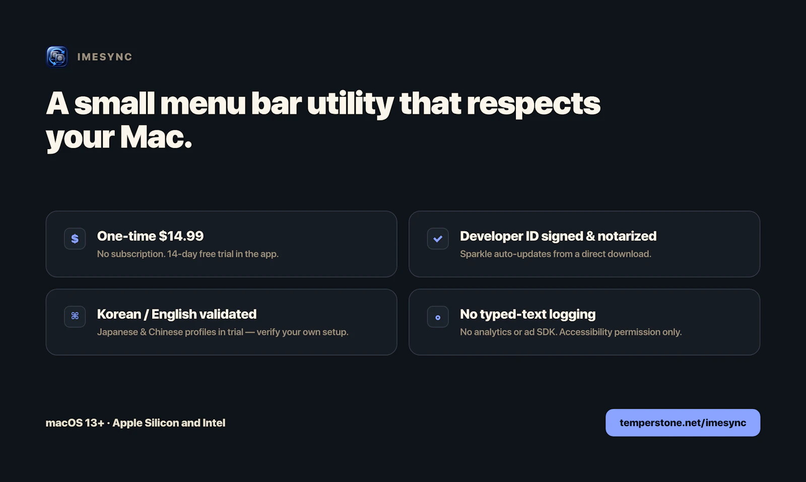 IMESync screenshot 3