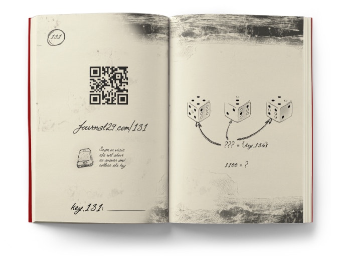 Journal 29 Oblivion - Interaktives Puzzle -Buch Medien 4