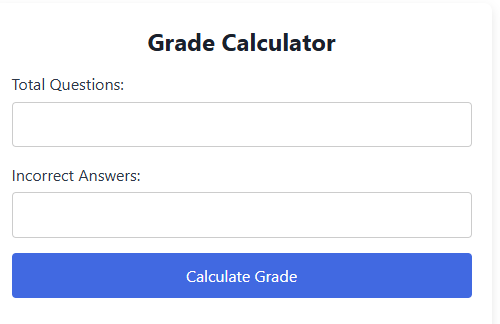  EZ Graders — Online Grading Calculator  gallery image