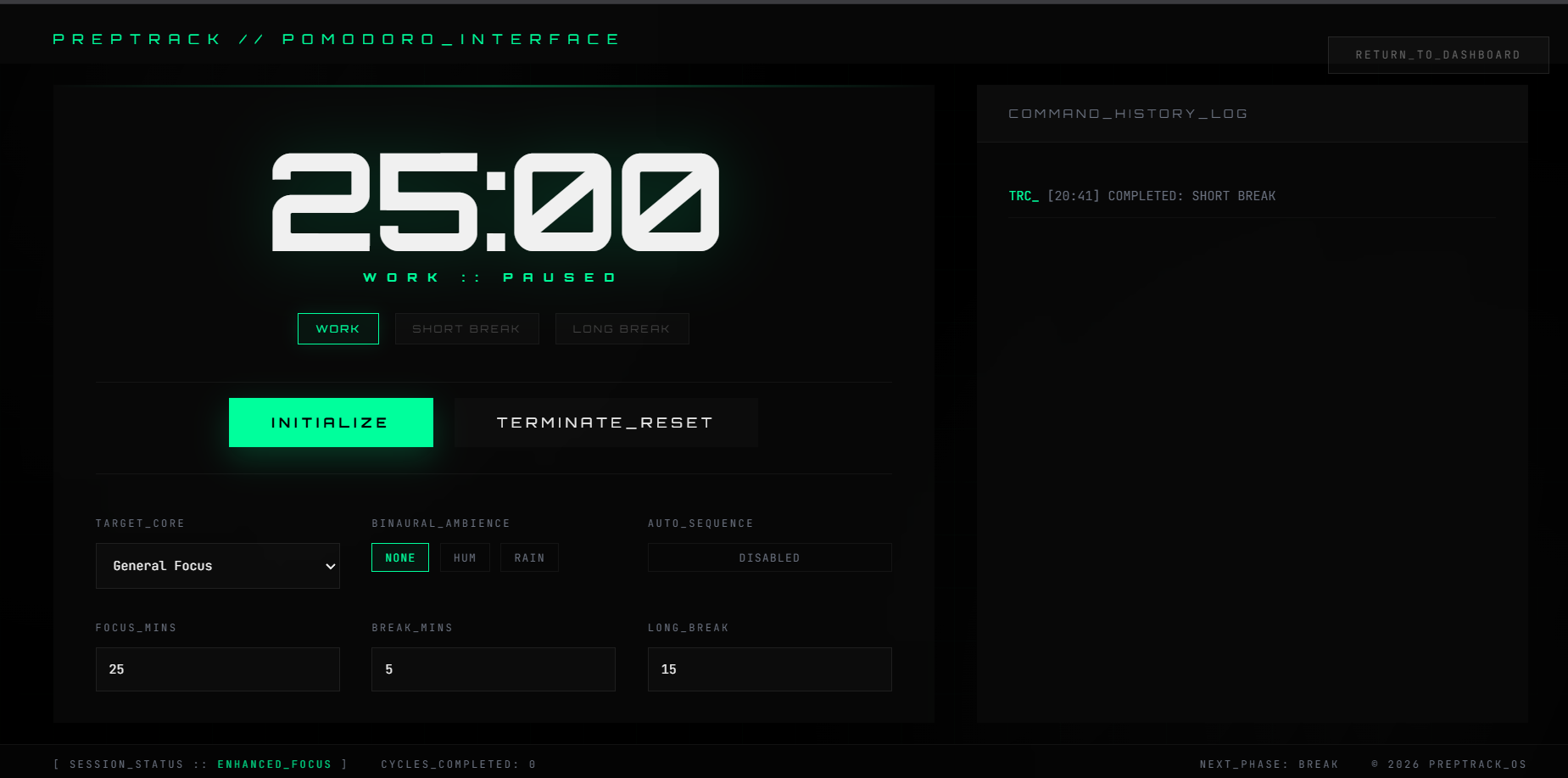 PrepTrack - Screenshot 3 showing product features and functionality