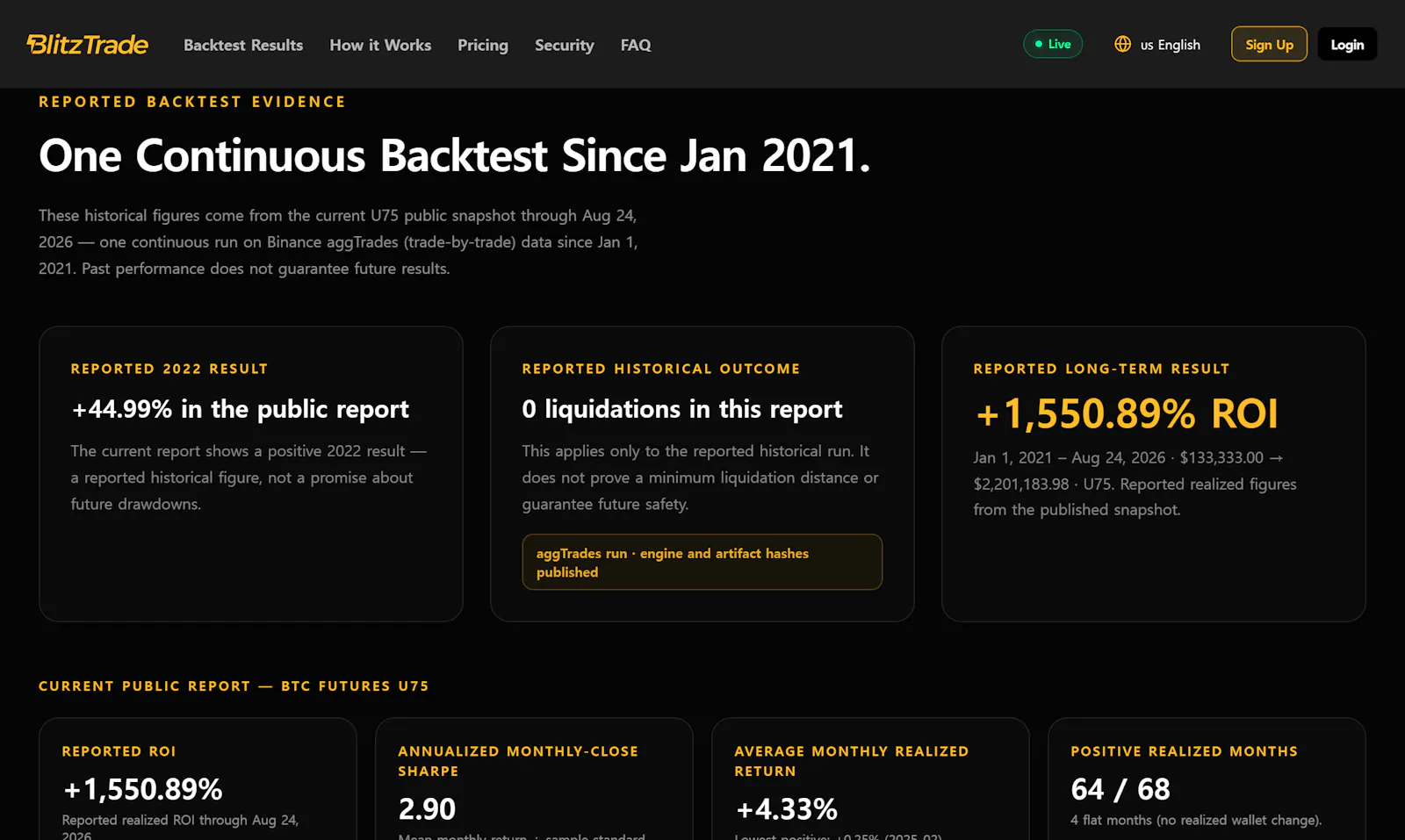 Blitz Trading Bot screenshot 4