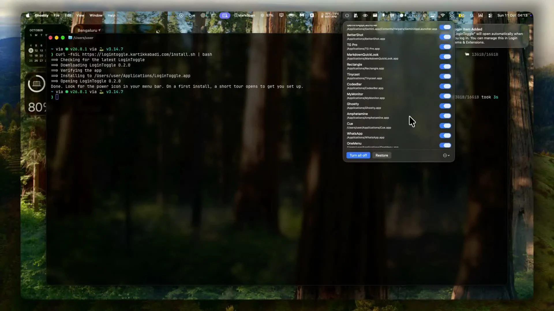 LoginToggle gallery image