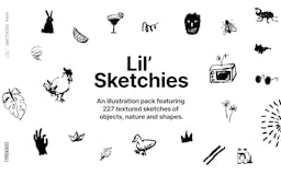 Lil’ Sketchies Illustration Pack media 1
