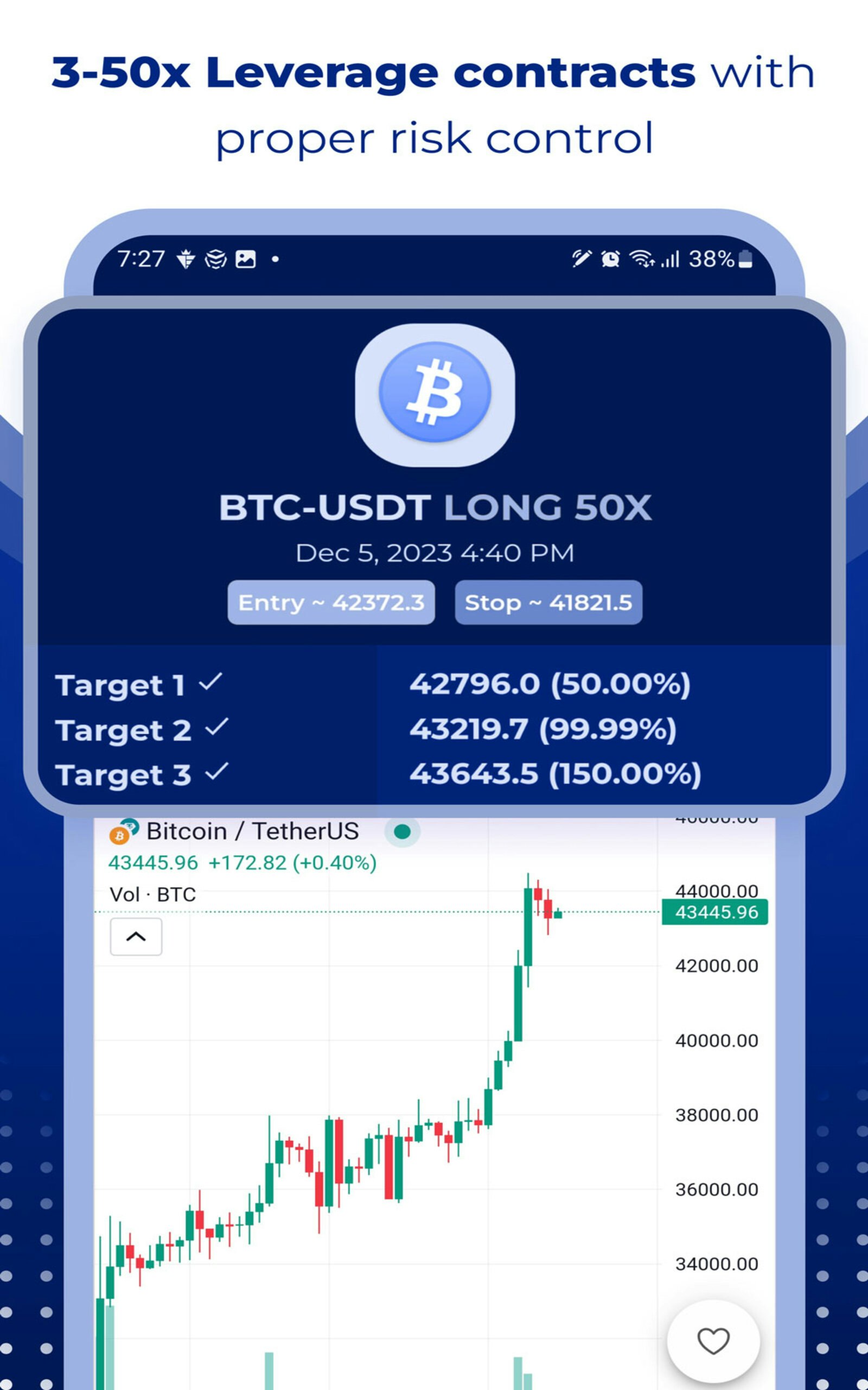 Segnali uptrade |Crypto Segnali App media 3