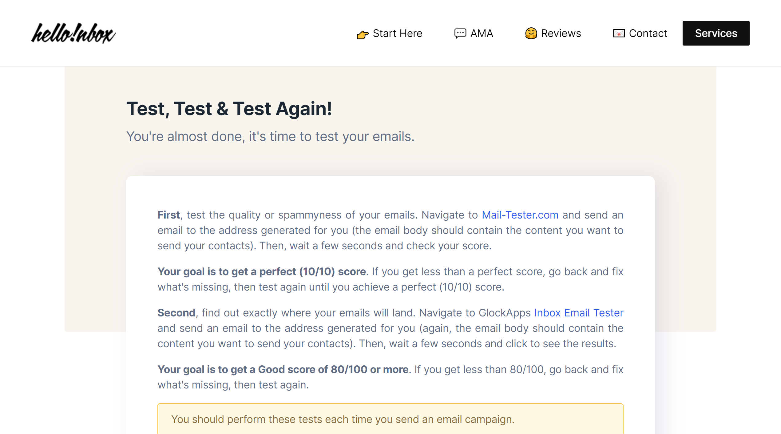 HelloInbox gallery image