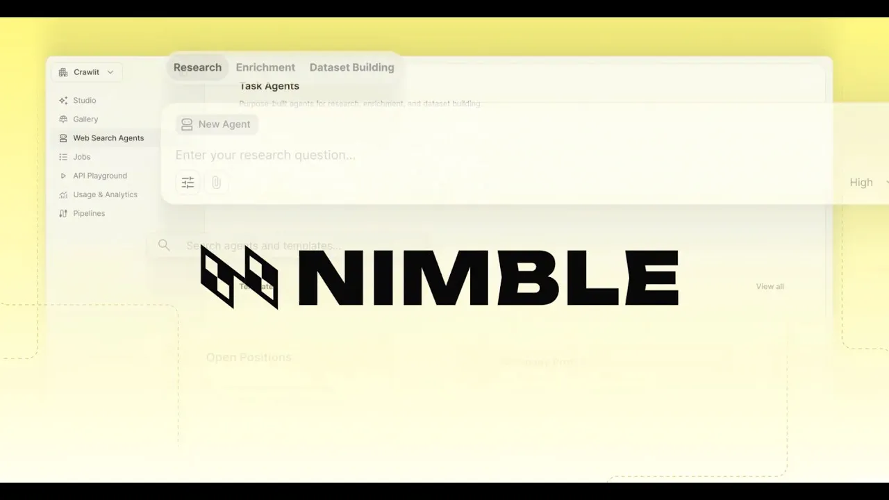 Web Search Agents by Nimble gallery image