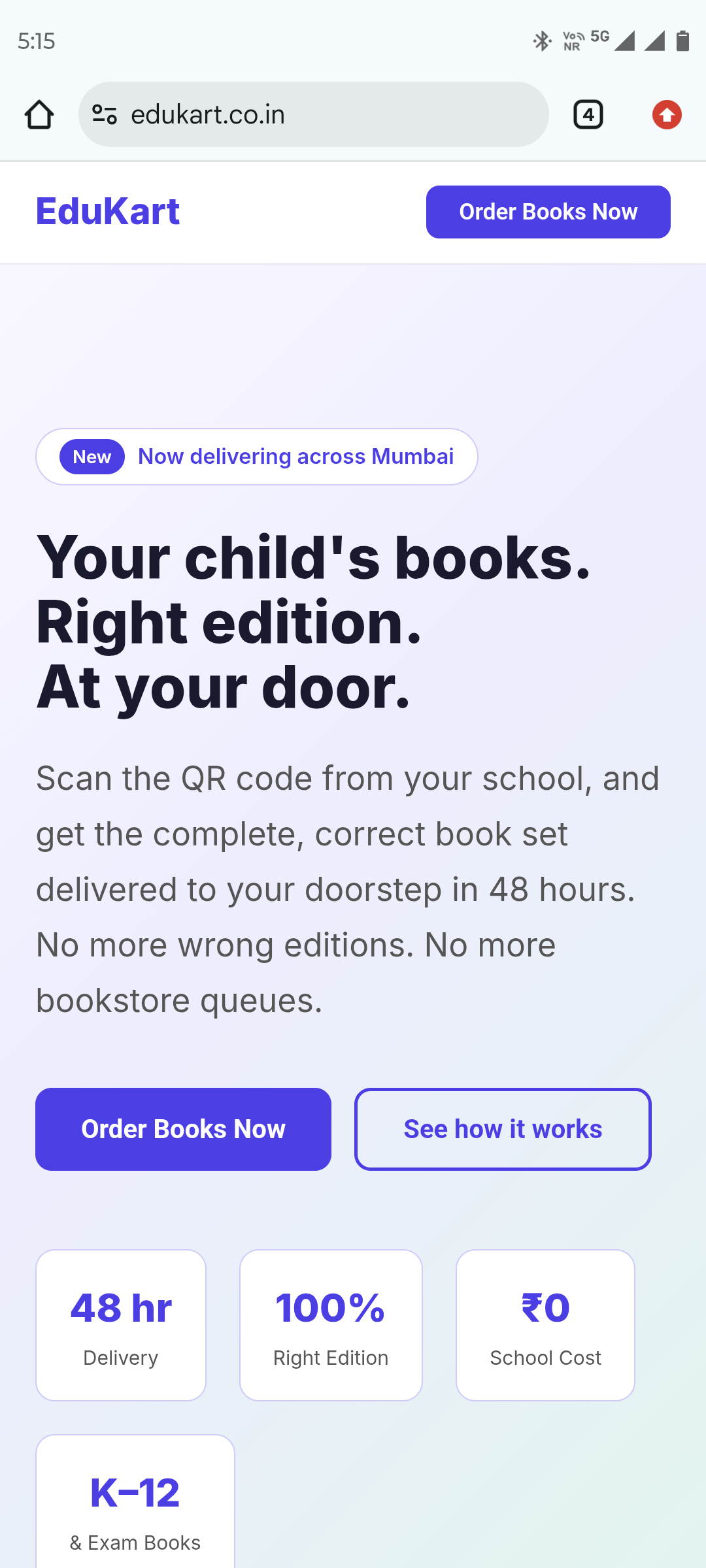 EduKart — India's Book Delivery 
