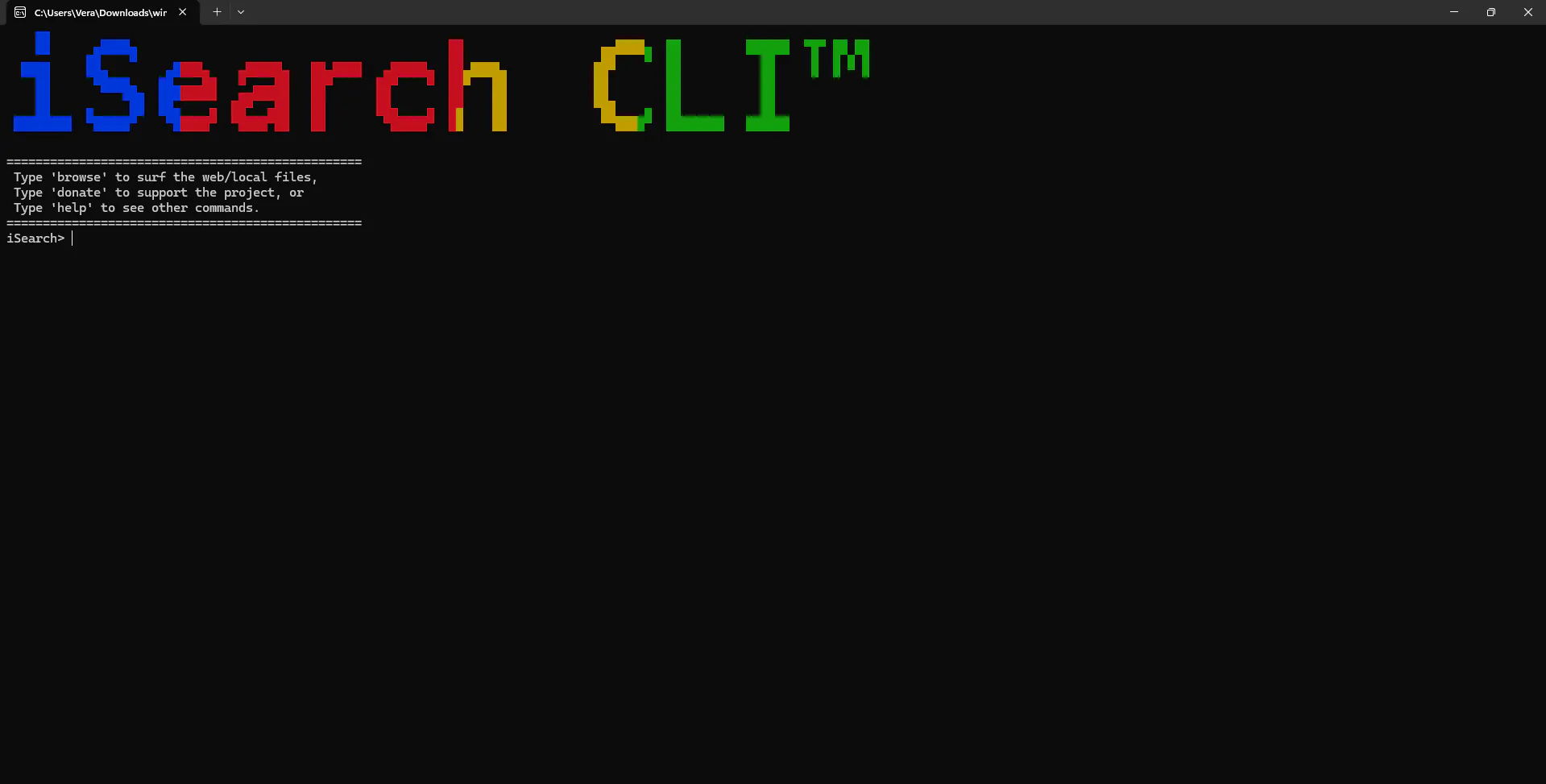 iSearch CLI™ gallery image