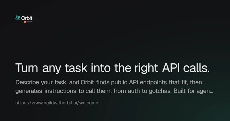 Orbit by Postman screenshot 2