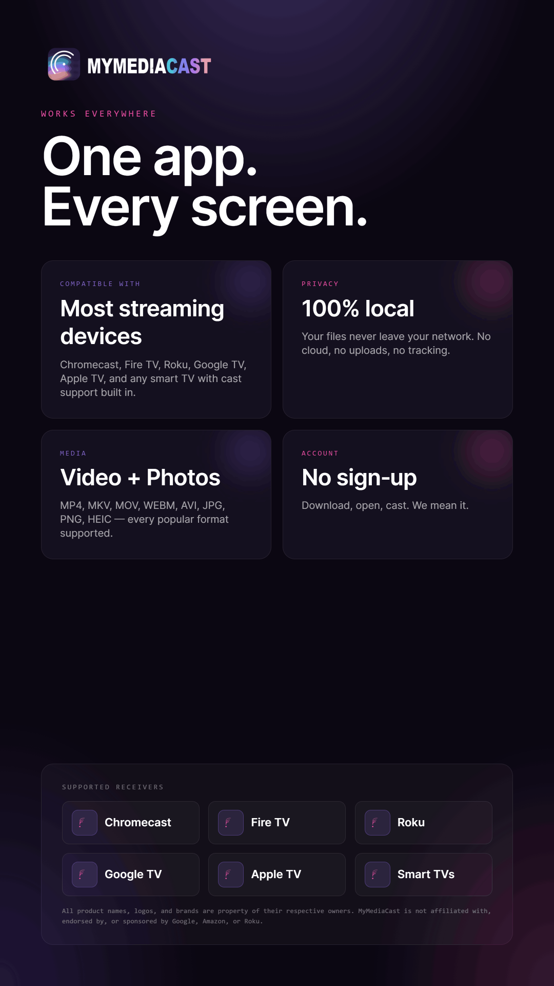 MyMediaCast gallery image