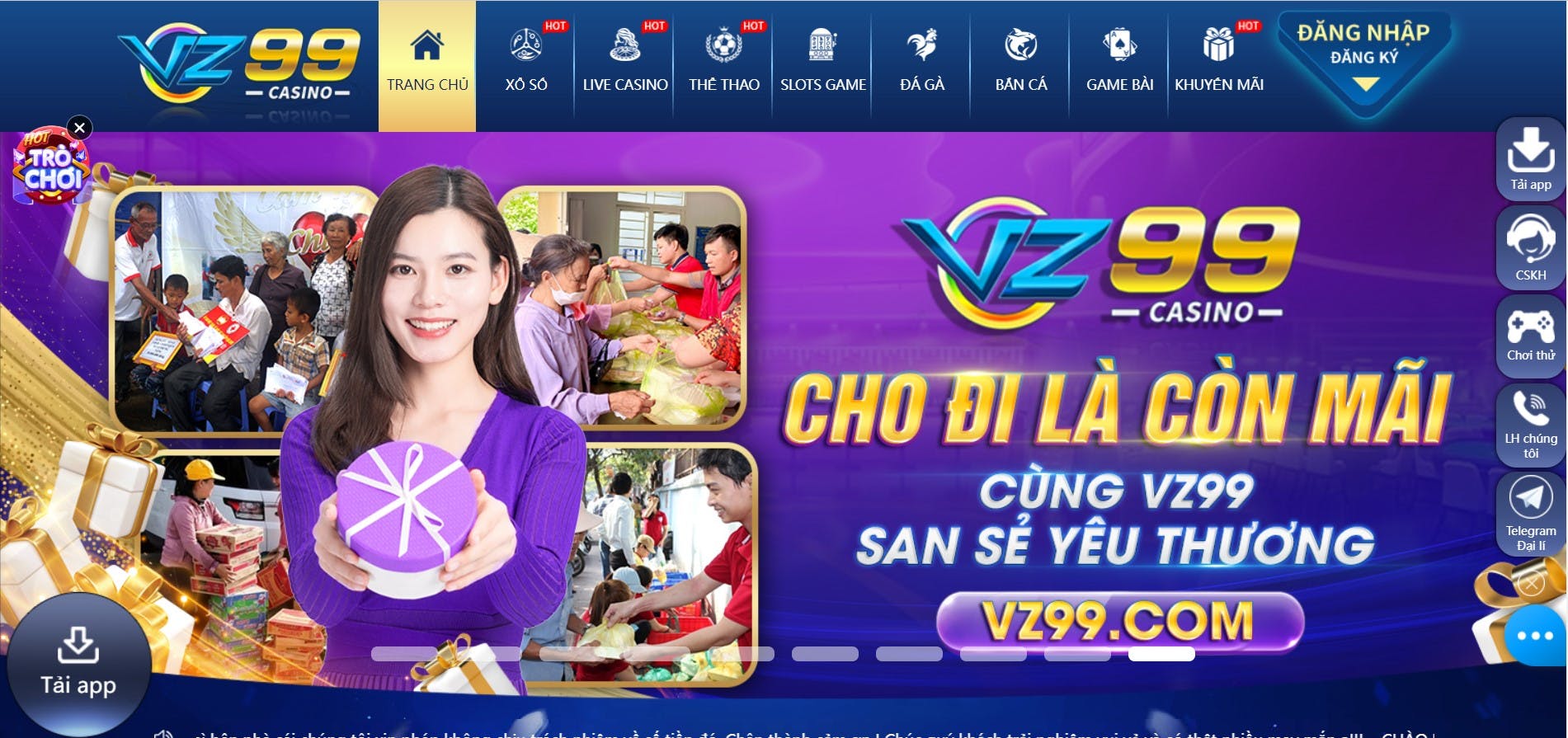 đăng nhập Vz99 chỉ trong vài bước media 1