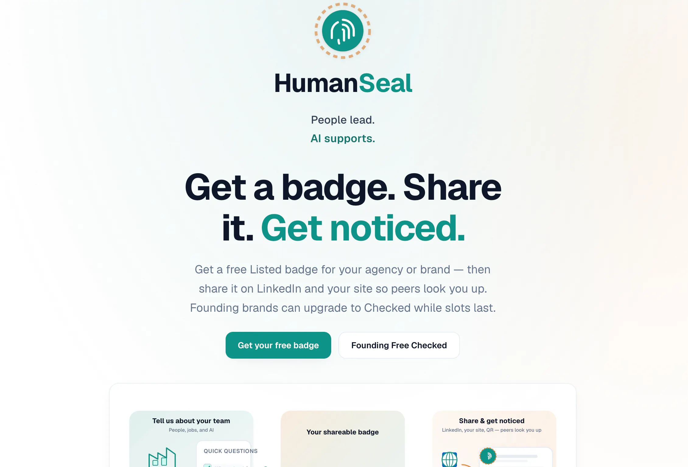 HumanSeal gallery image