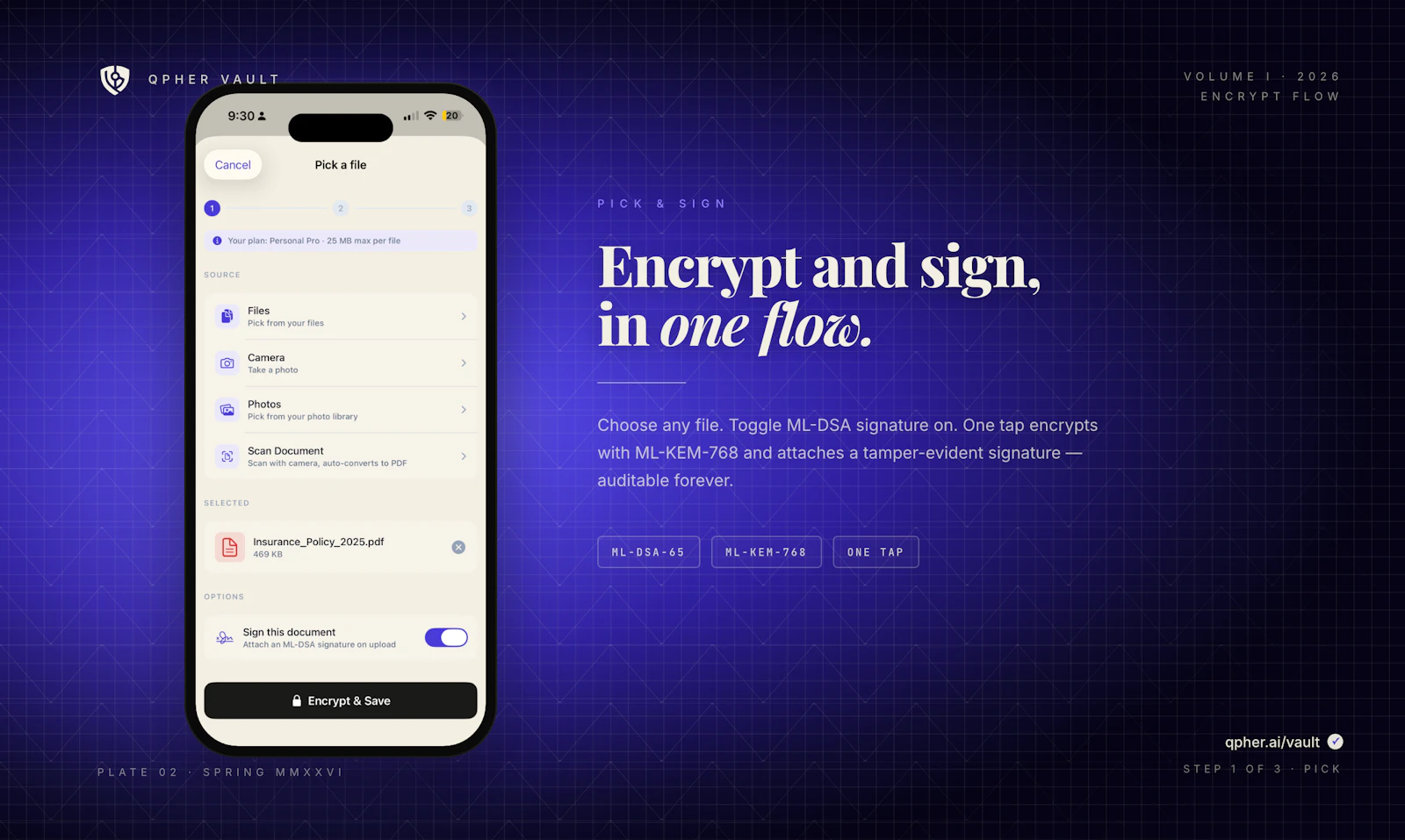 Qpher Vault screenshot 2