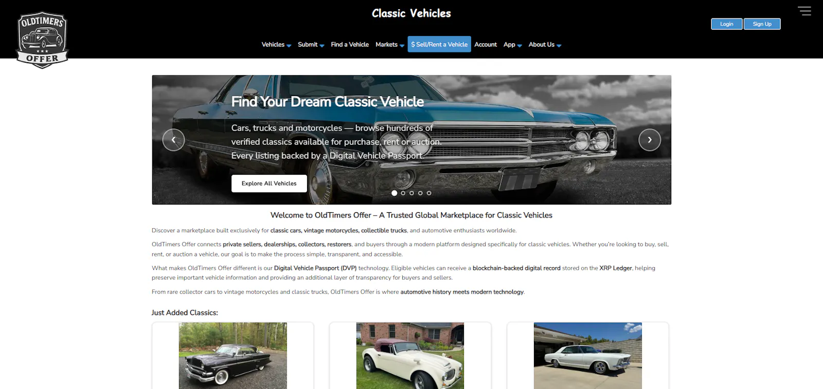 Oldtimers Offer screenshot 1