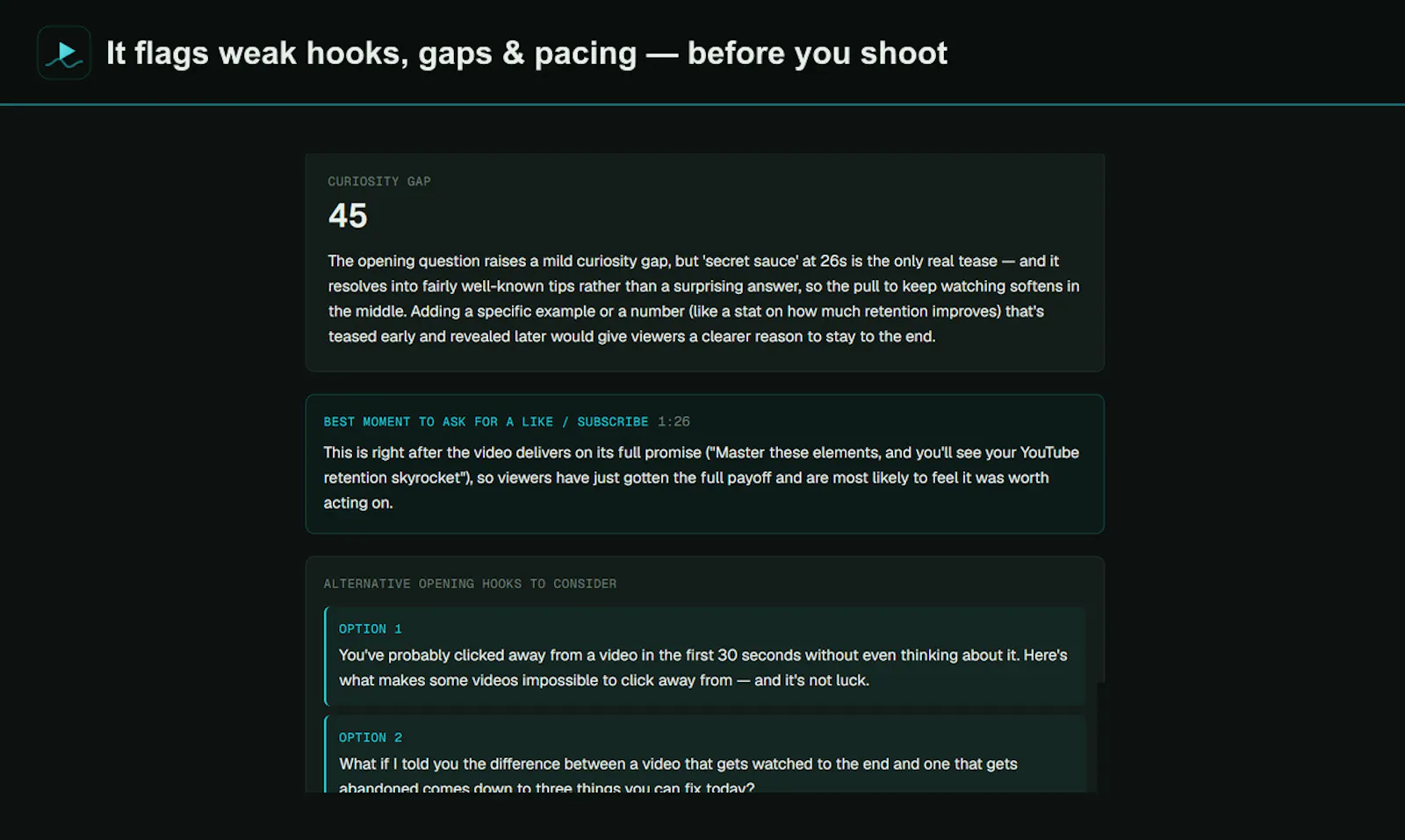 Retention Analyzer screenshot 8