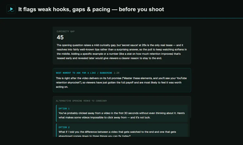 Retention Analyzer screenshot 8