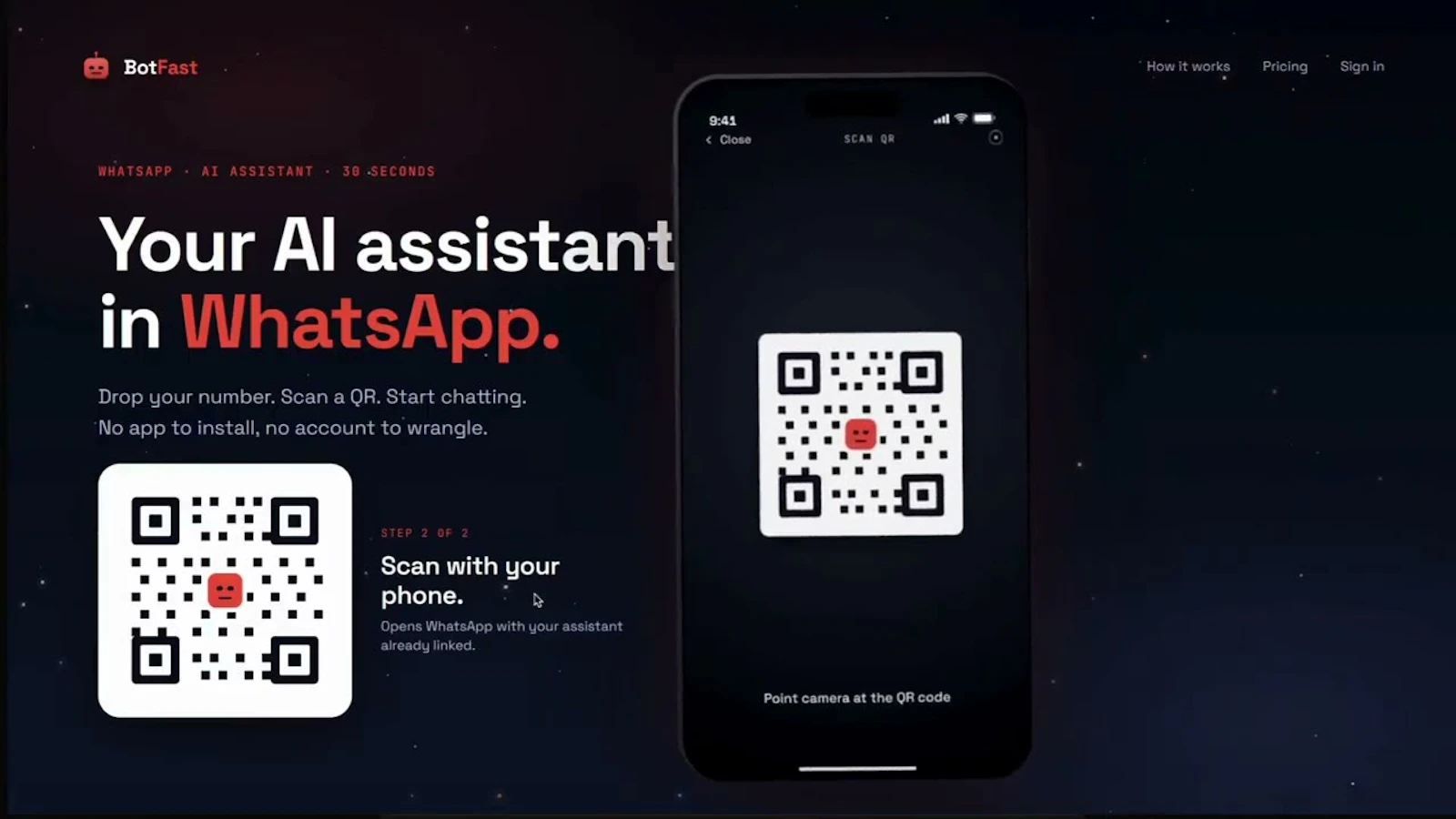BotFast screenshot 1 (video preview)