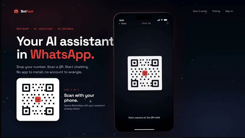 BotFast screenshot 1 (video preview)