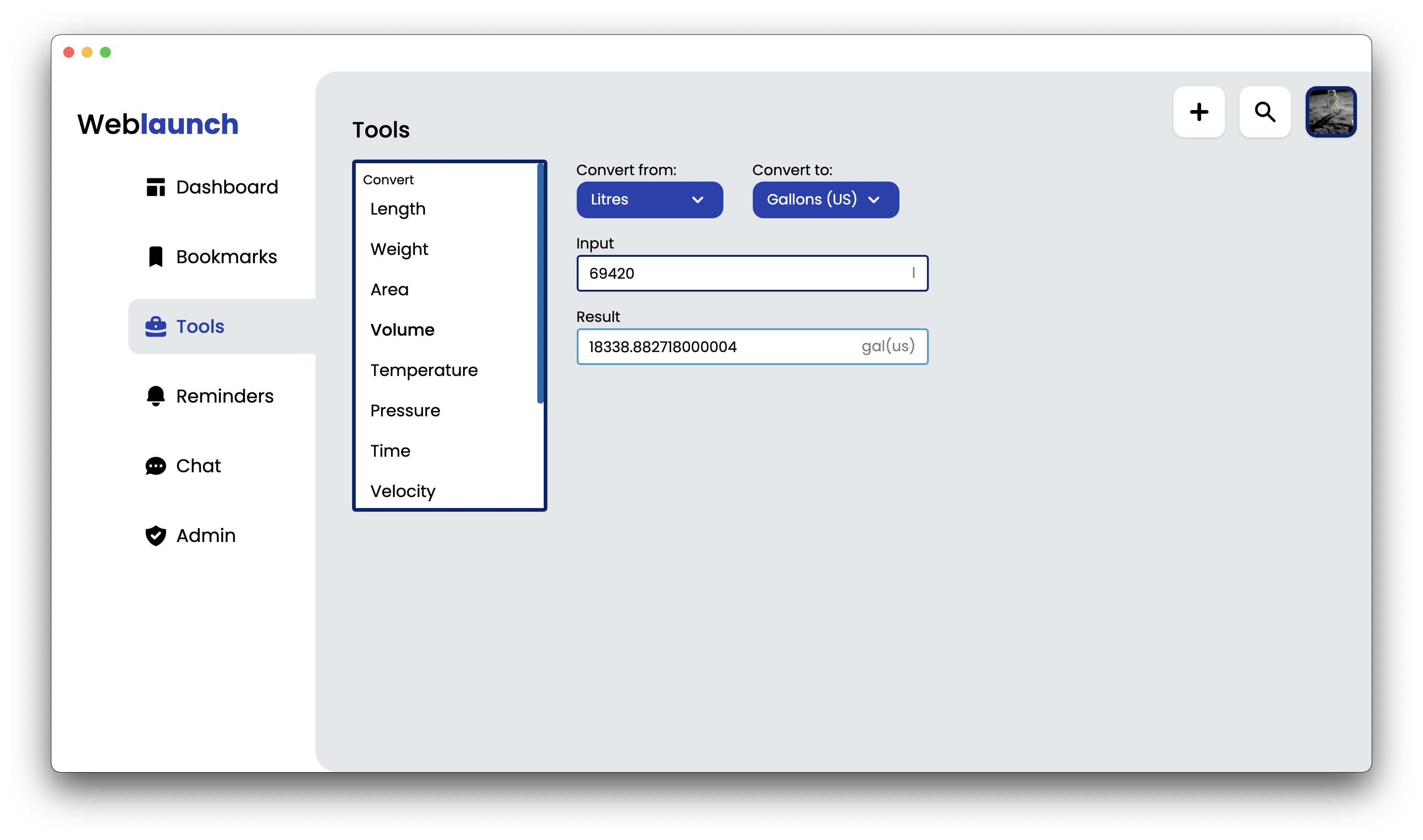 Weblaunch gallery image