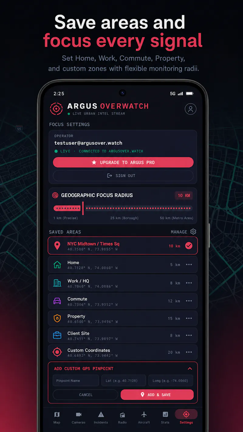 Argus Overwatch screenshot 1