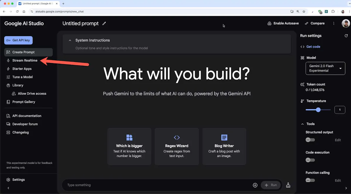 Google AI Studio