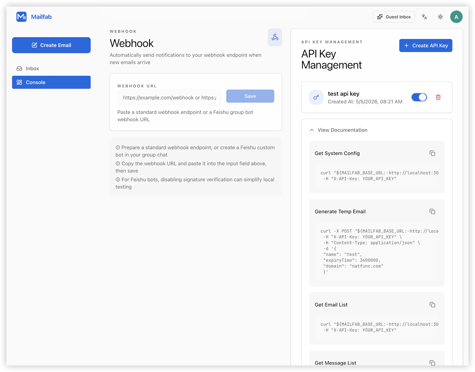 mailfab screenshot 4