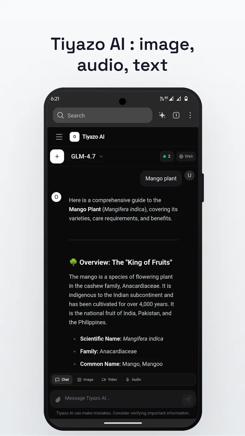 Tiyazo - AI Browser & Private screenshot 2