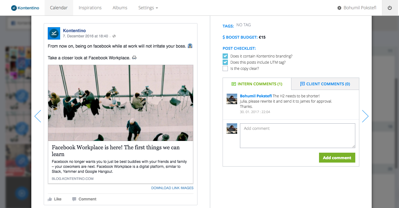 Kontentino gallery image