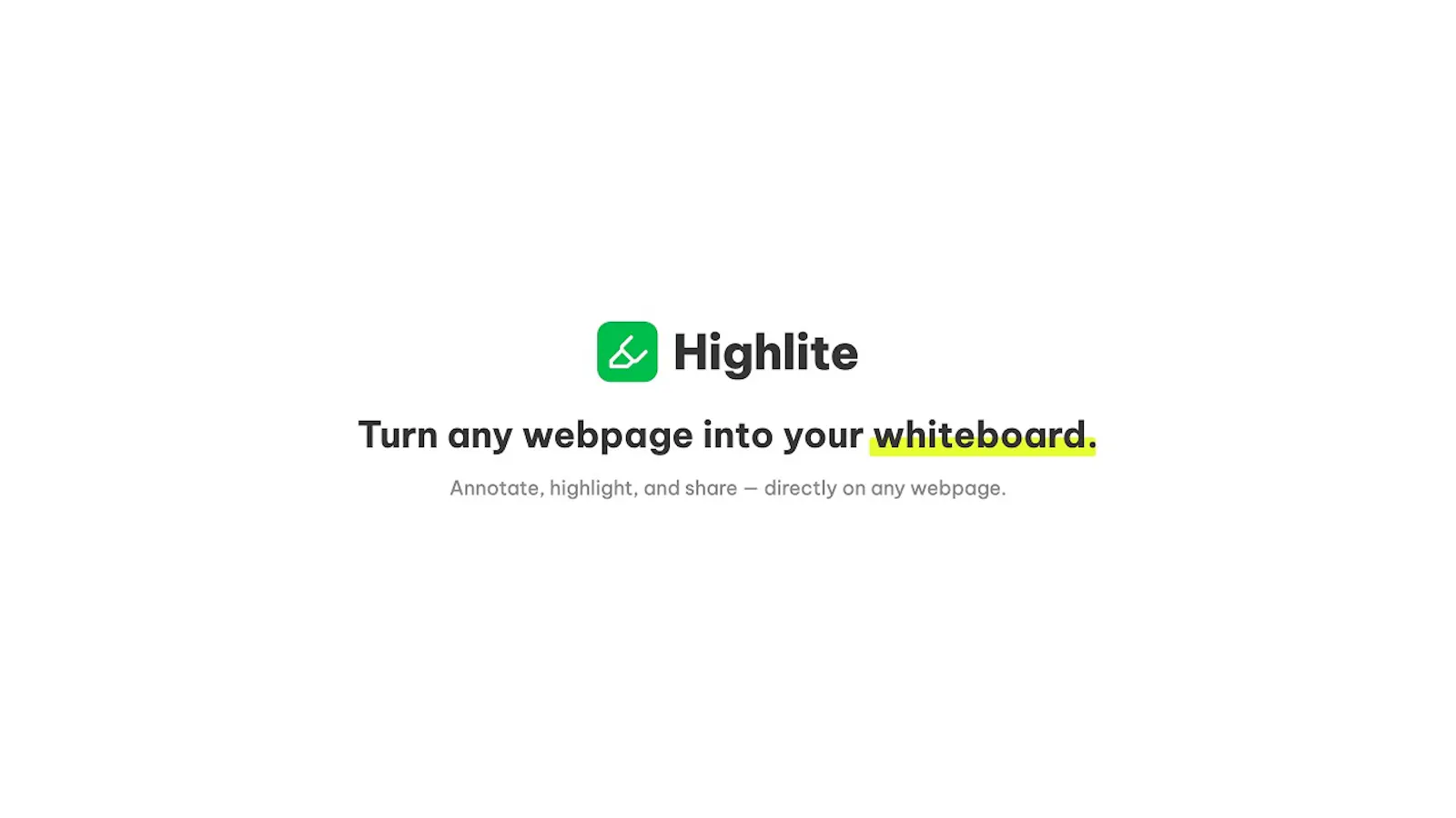 Highlite screenshot 1 (video preview)