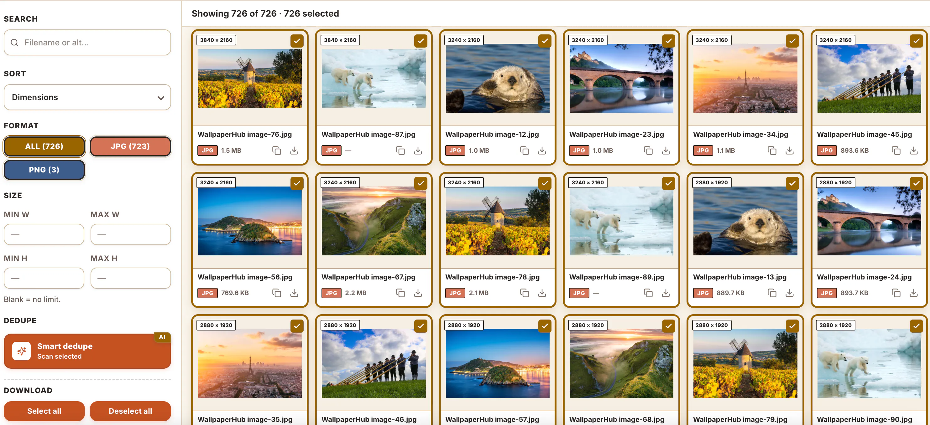 Bulk Image Download gallery image