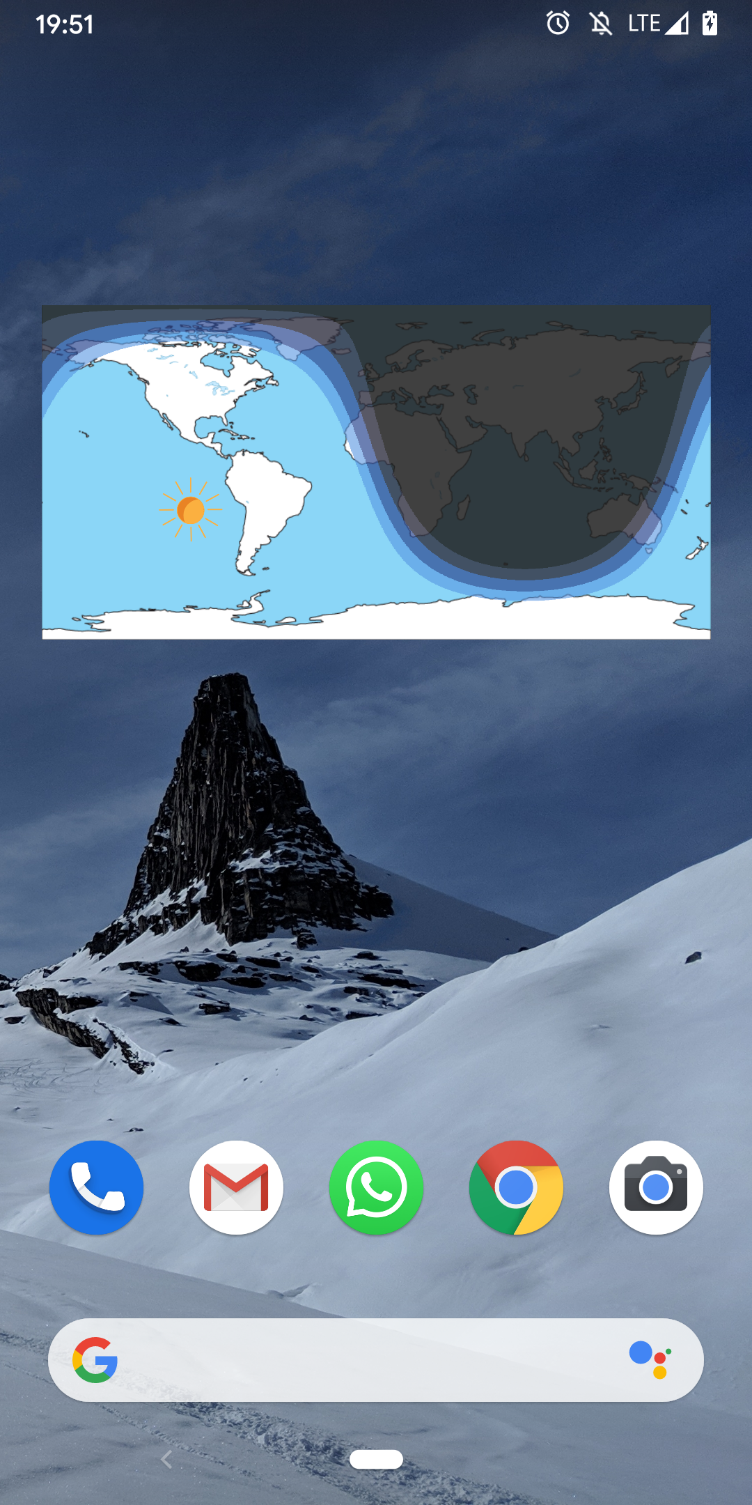 Day & Night Map and Widget gallery image