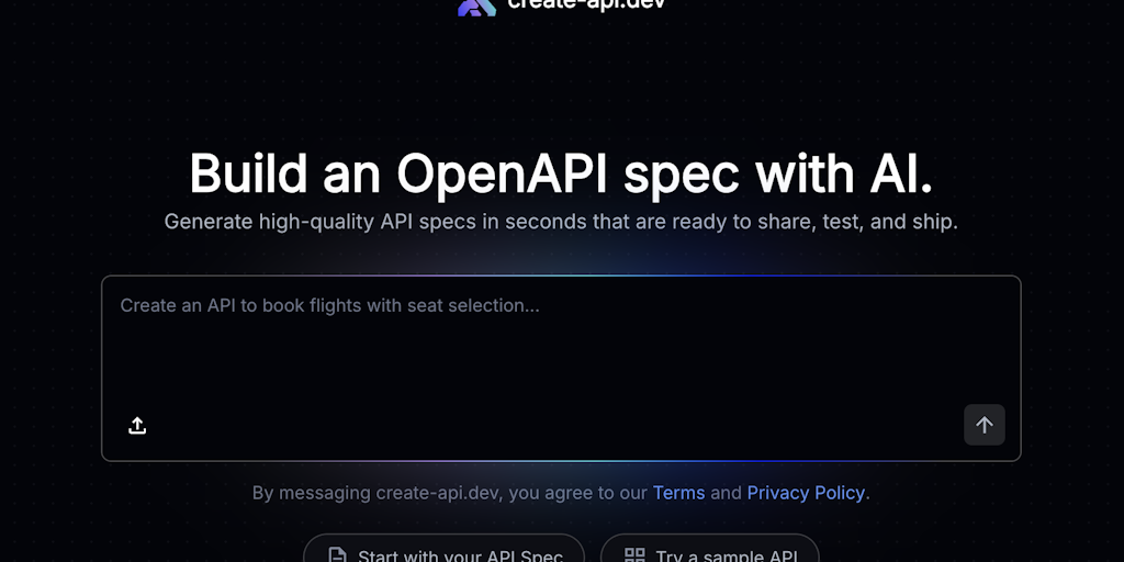 create-api.dev by Kong